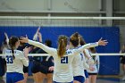 VB vs MHC  Wheaton Women's Volleyball vs Mount Holyoke College. - Photo by Keith Nordstrom : Wheaton, Volleyball, VB